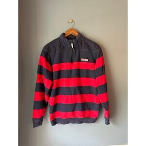 Vineyard Vines rugby‎ stripe quarter zip